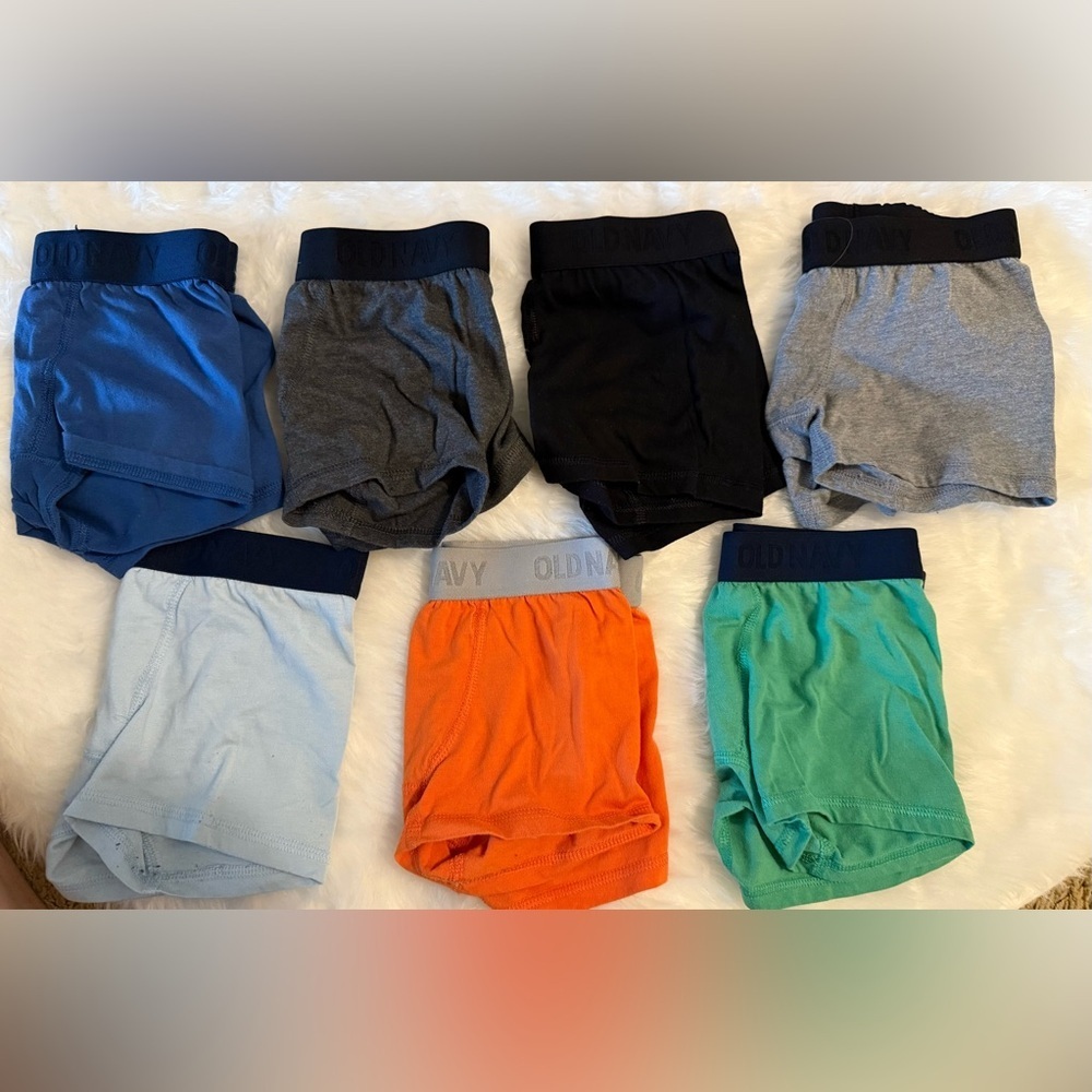 Set of 7 Boys Old Navy Boxer Briefs